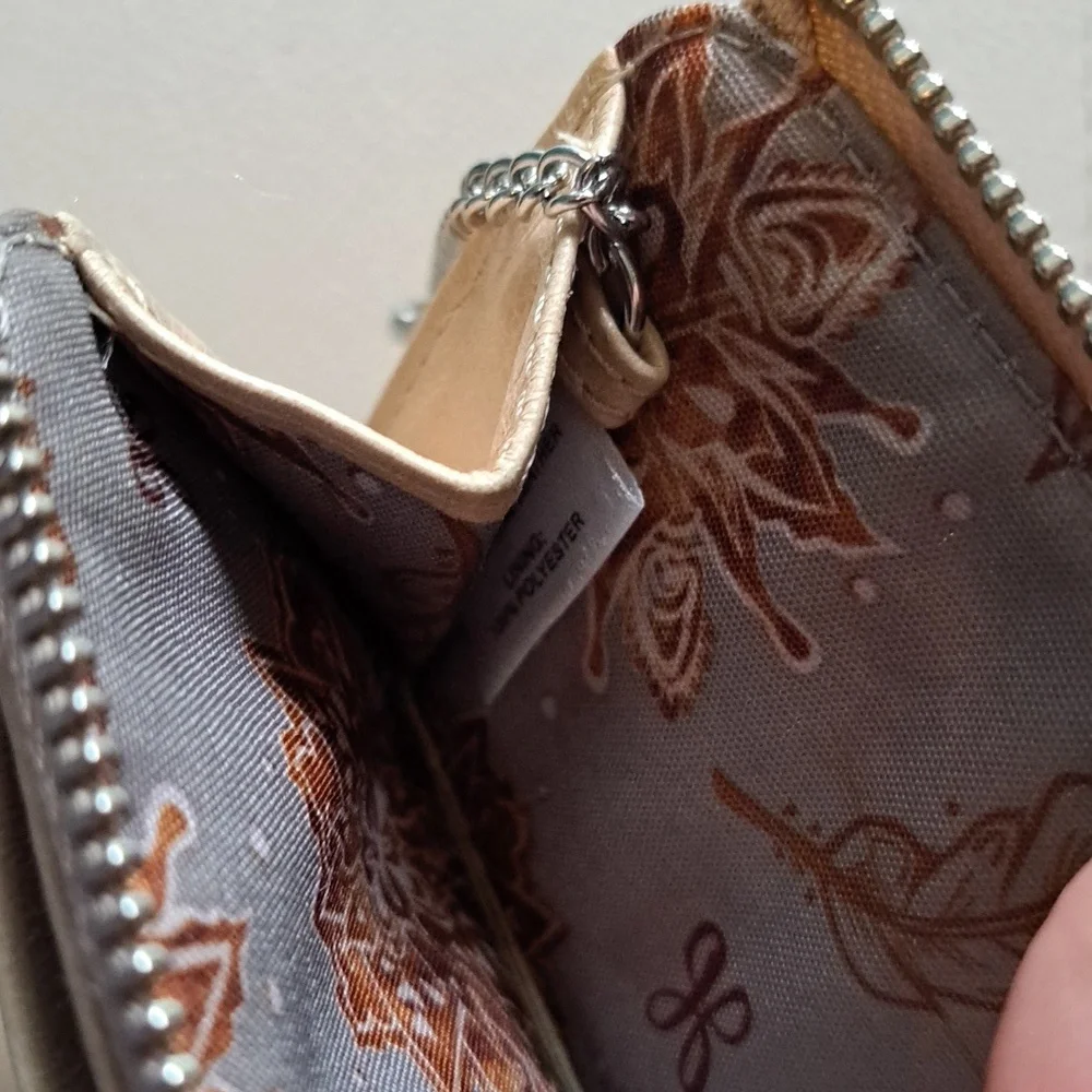 Hobo Beige Card Holder